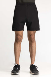 Black Textured Short AW-SHT23-030