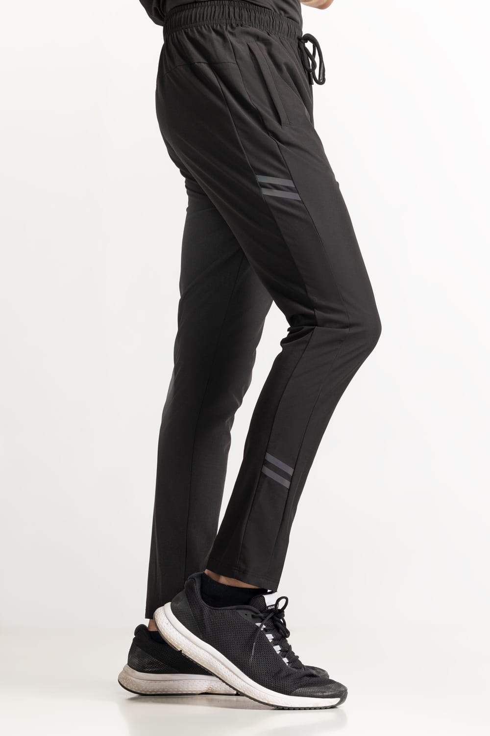 Black Textured Trouser AW-TR24-025