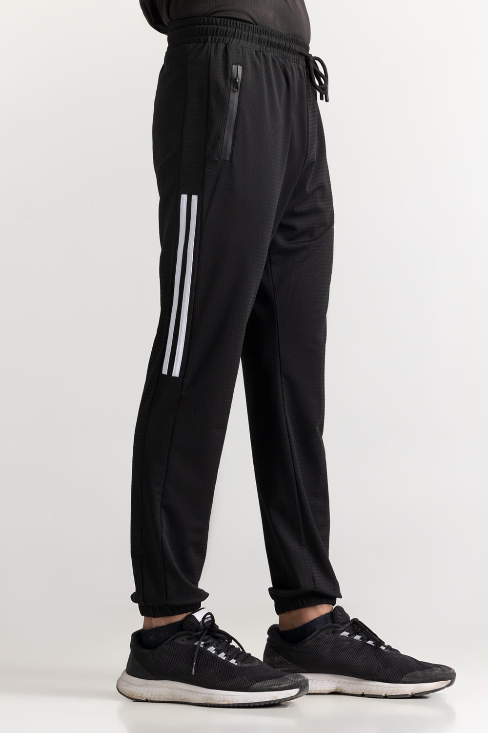 Black Textured Trouser AW-TR24-027