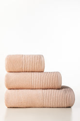 Blossom Combed Towel Plain