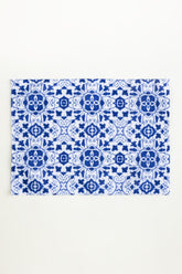 Blue Tiles 4pcs Digital Placemat
