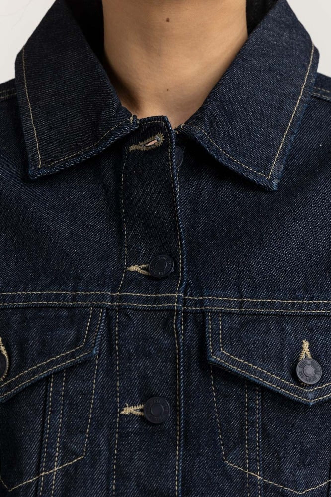 Blue Basic Denim Jacket WS-JKT-WS23-132