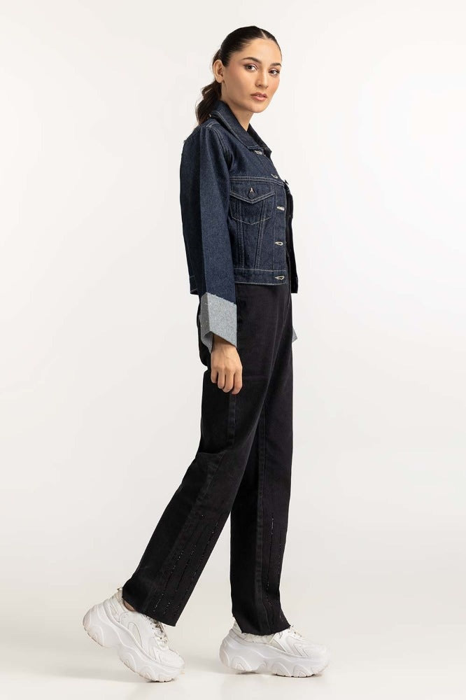 Blue Basic Denim Jacket WS-JKT-WS23-132