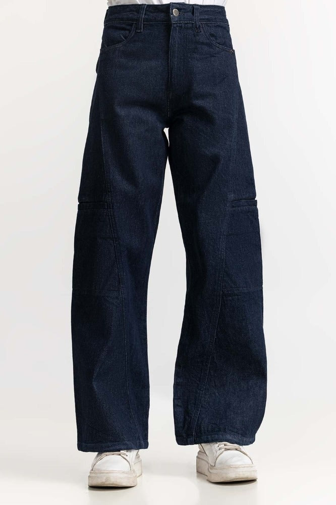 Blue Basic Denim Jeans WM-JNS-SS24-017