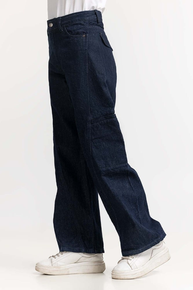 Blue Basic Denim Jeans WM-JNS-SS24-017