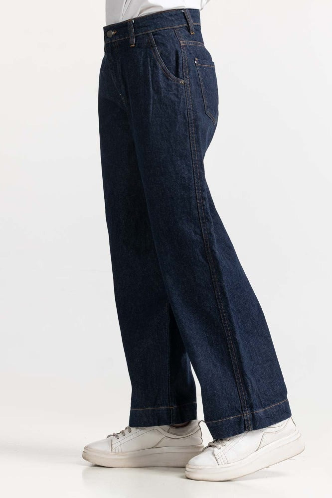 Blue Basic Denim Jeans WM-JNS-SS24-020