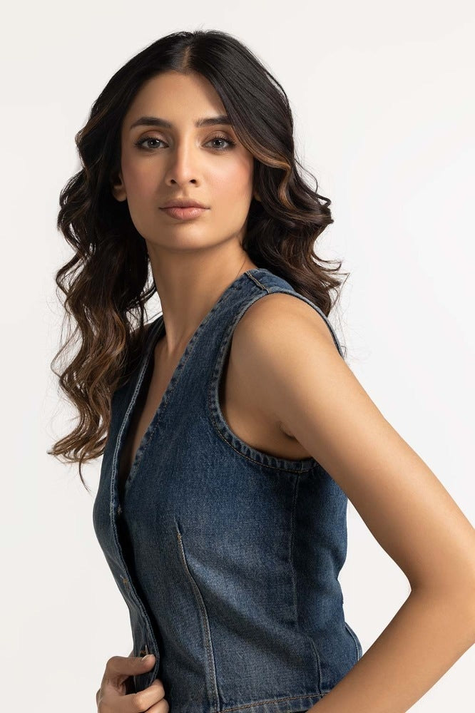 Blue Basic Jacket WS-JKT-WS23-130