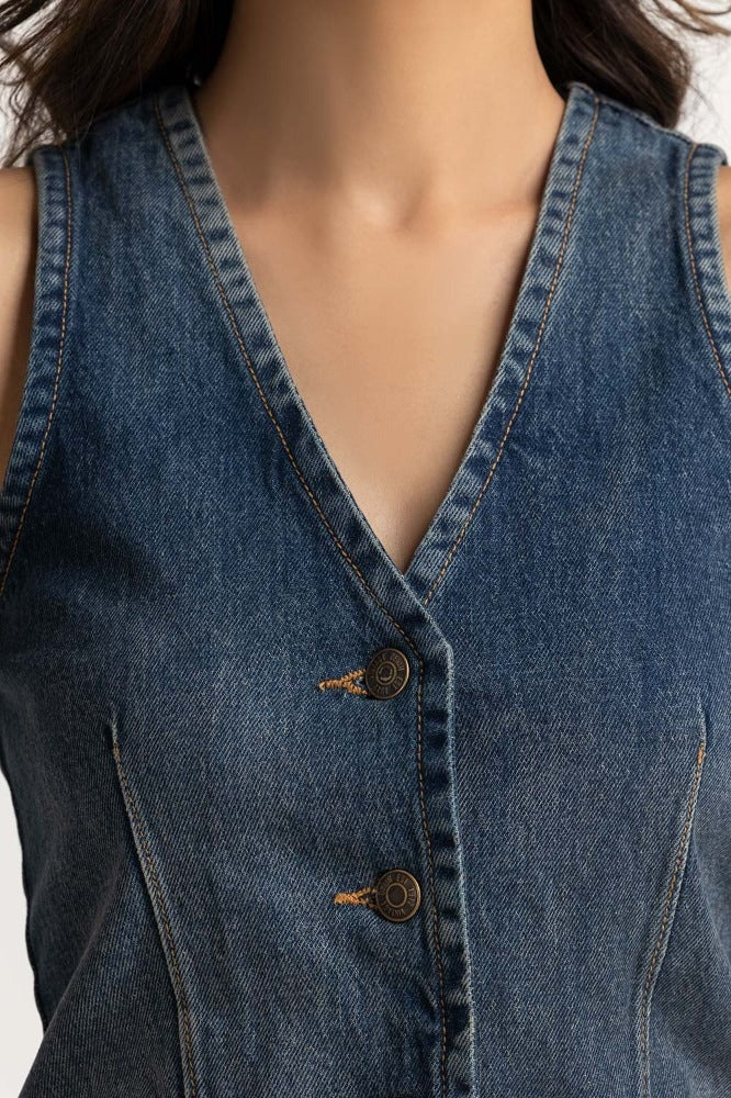 Blue Basic Jacket WS-JKT-WS23-130