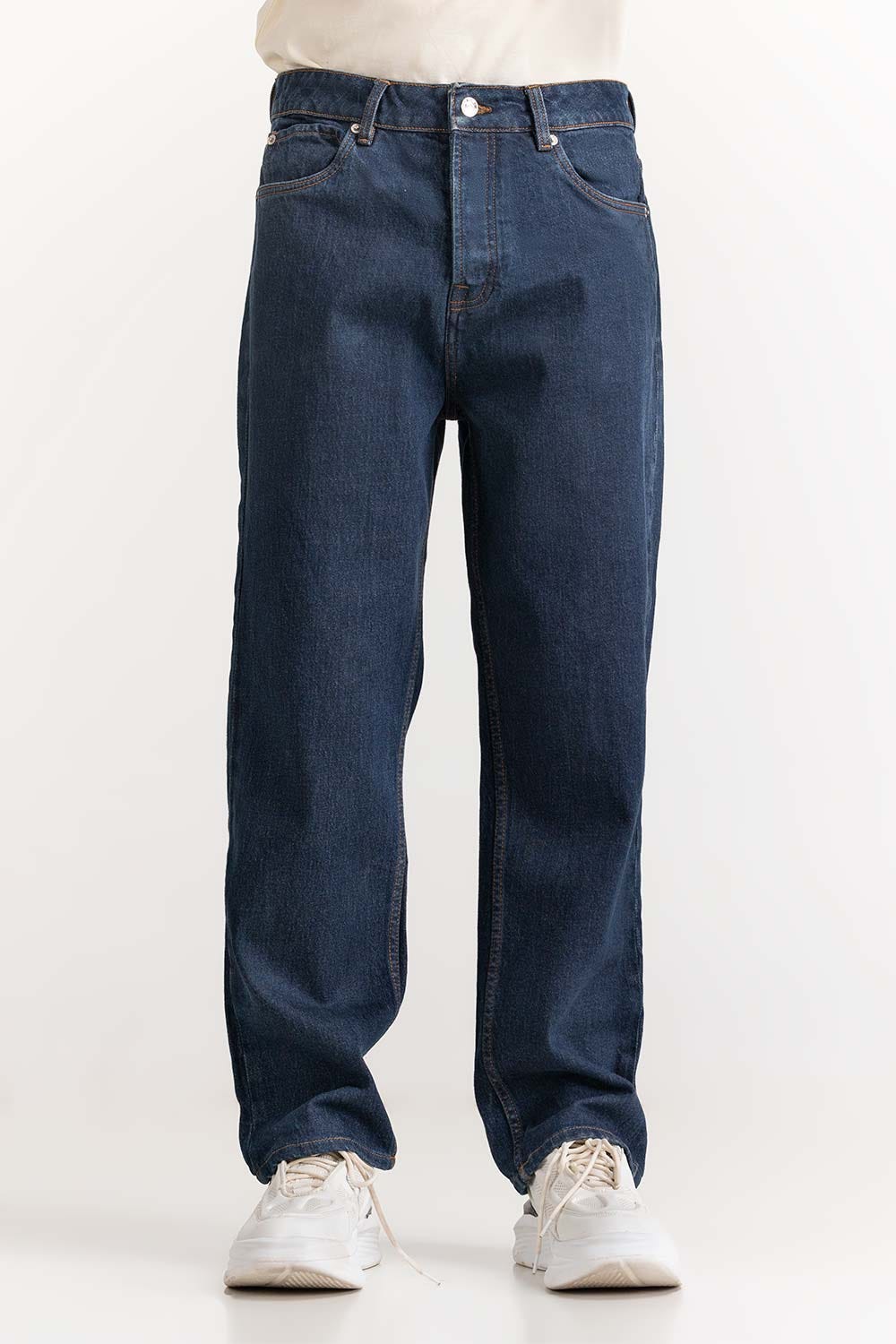 Blue Basic Jeans MNJNSSS24011