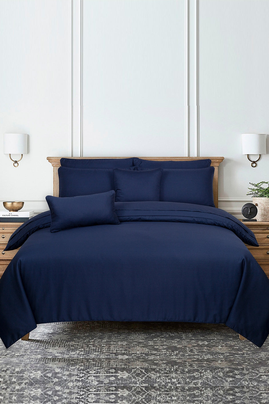 Blue Cube T-225 Quilt Cover Set