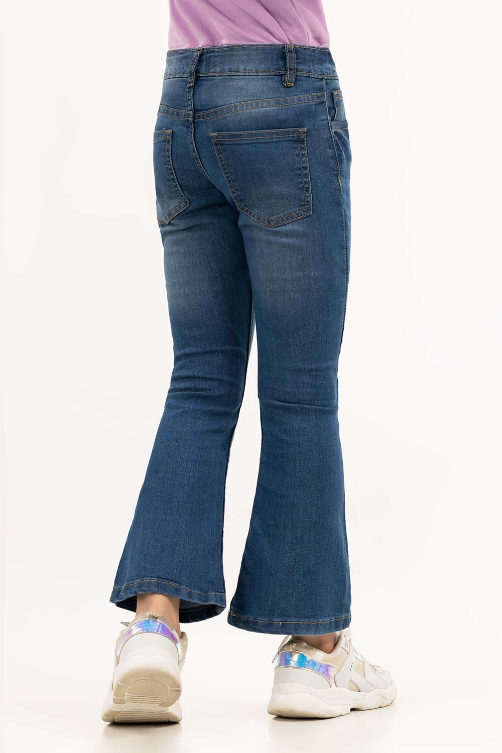 Junior Girl Blue Denim Jeans 224-421-007