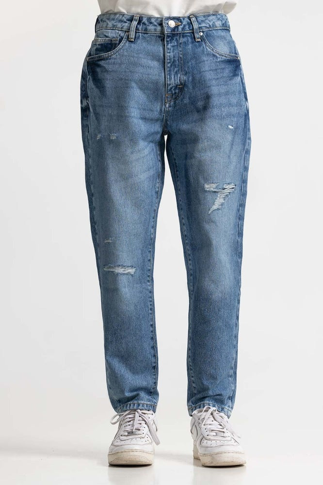 Blue Denim Jeans MNJNSSS24010
