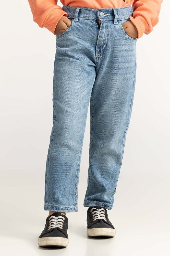 Blue Plain Jeans TG-JNS-WS23-002