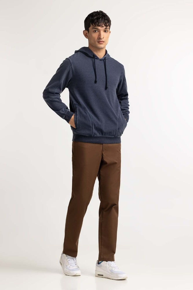 Blue Pullover Hoodie MN-POH-WS23-019