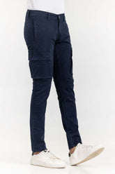 Blue Skinny Cargo Pant TR-CRGP22-013
