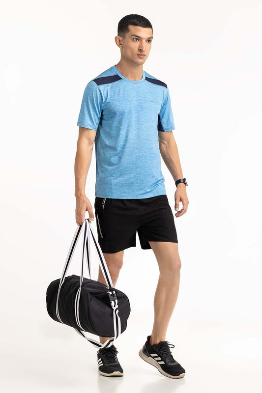 Blue Textured Tee AW-TS23-016