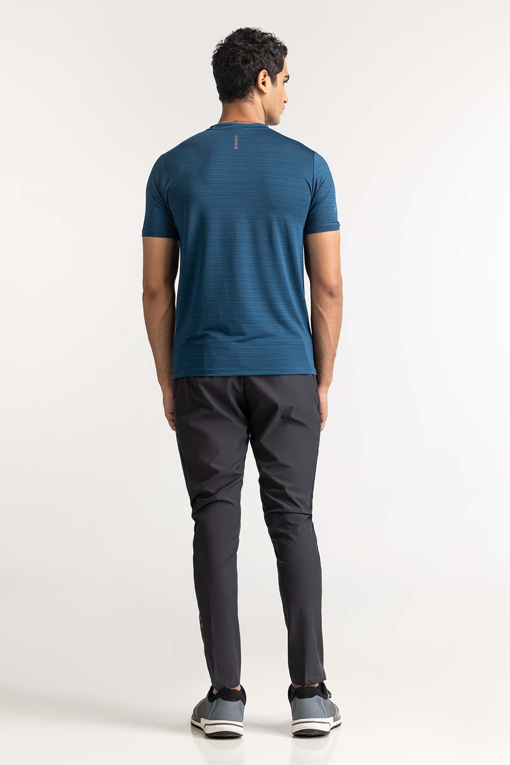 Blue Textured Tee AW-TS24-016