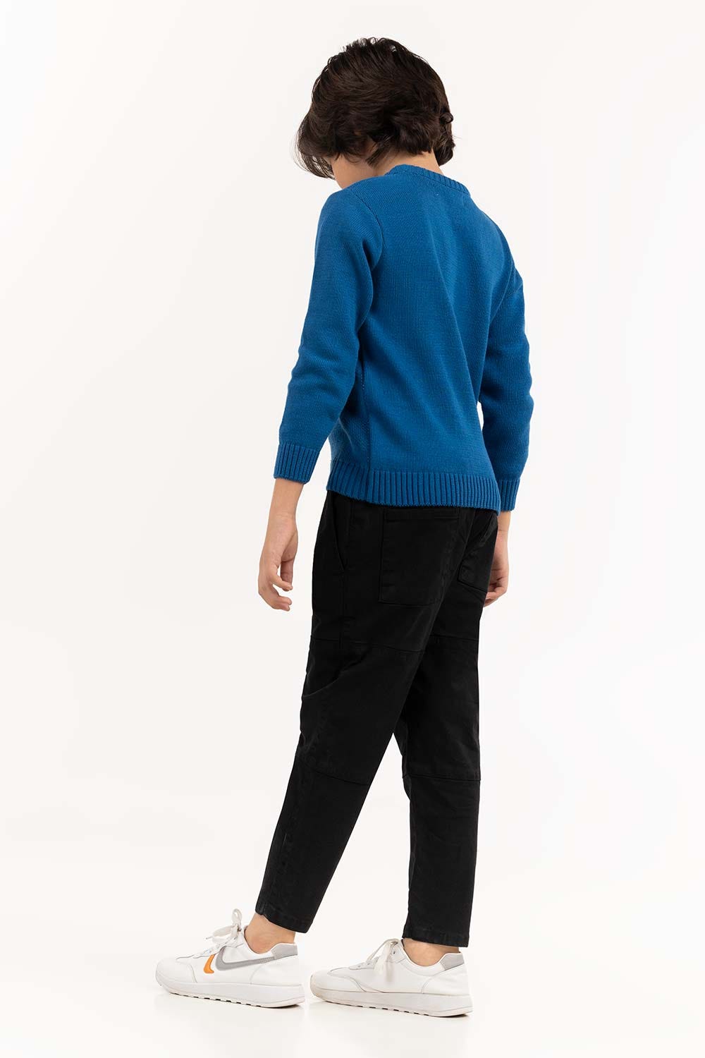 Toddler Boy Blue Sweater 224-511-028