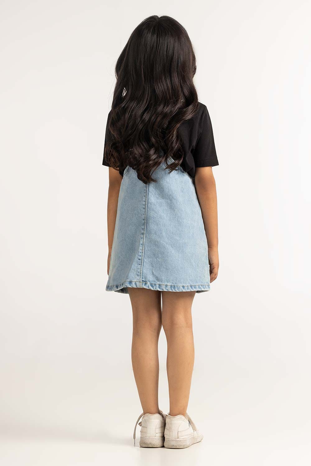 Blue Toddler Girl Denim Jump Suit TG-JPS-SS24-010