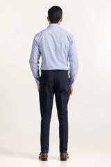 Blue White Stripe Formal Shirt MN-FS-YD24-048 Blue White Stripe Formal Shirt MN-FS-YD24-048