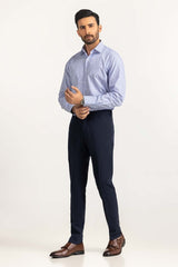 Blue White Stripe Formal Shirt MN-FS-YD24-048 Blue White Stripe Formal Shirt MN-FS-YD24-048