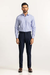 Blue White Stripe Formal Shirt MN-FS-YD24-048 Blue White Stripe Formal Shirt MN-FS-YD24-048