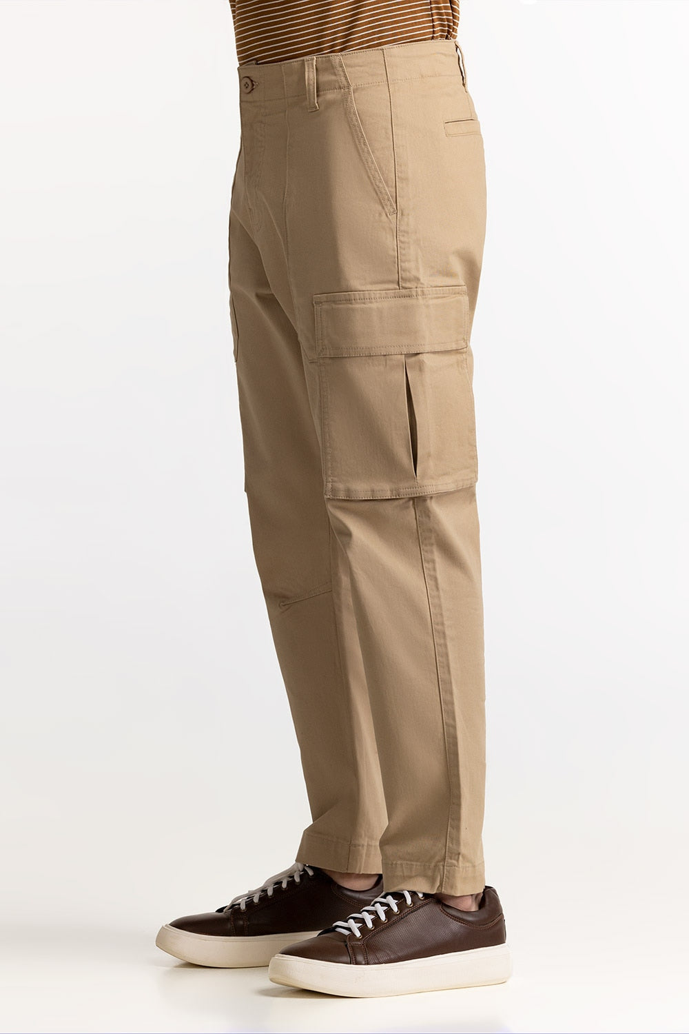 Brown Basic Trouser MNTRCSS24001-B