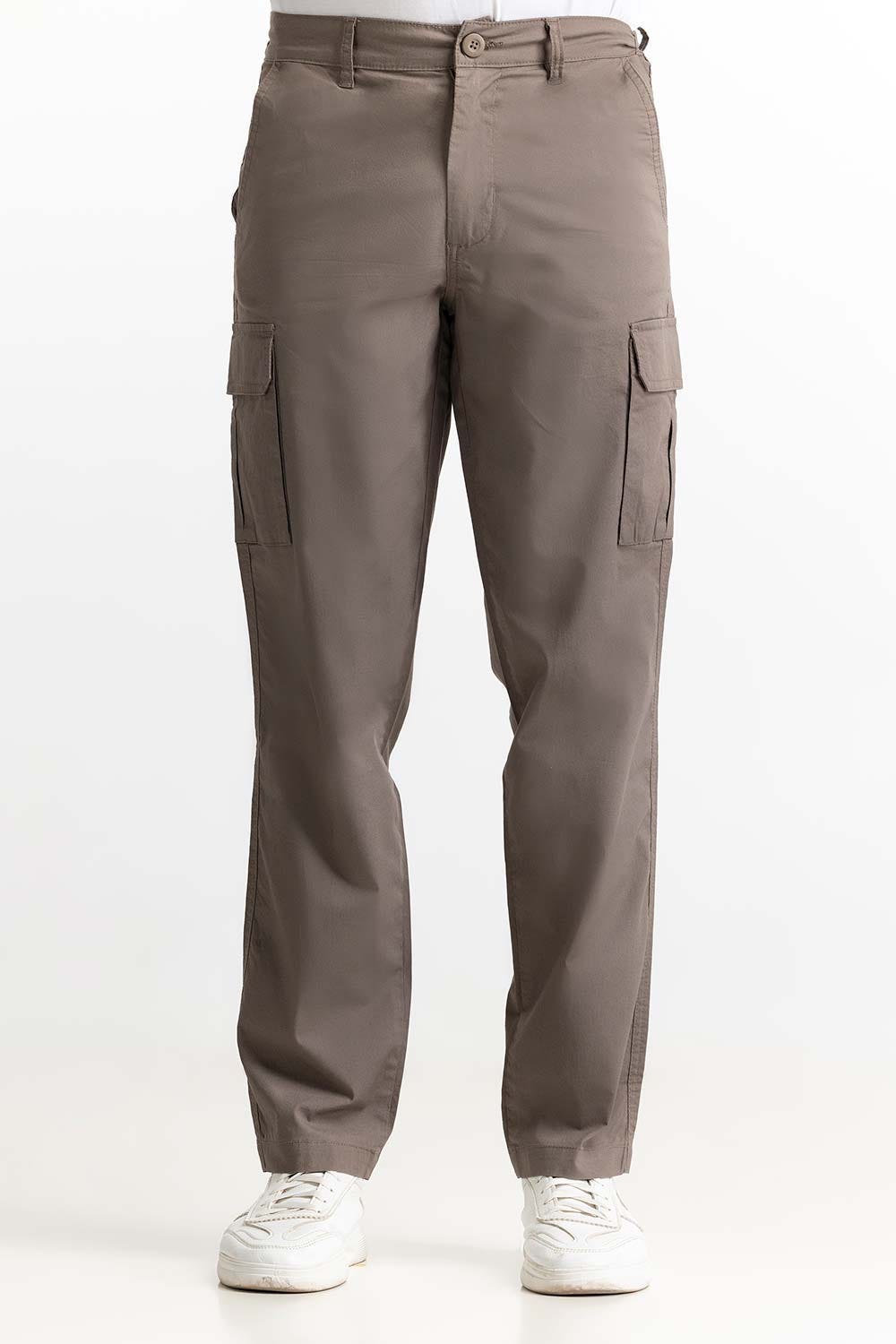 Brown Basic Trouser MNTRCSS24014-B