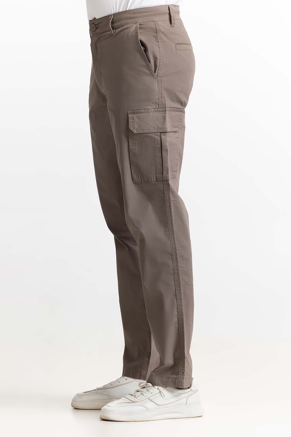 Brown Basic Trouser MNTRCSS24014-B