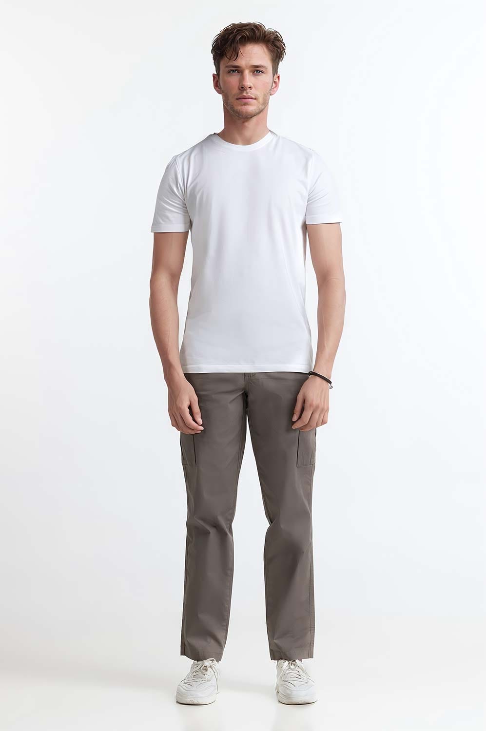Brown Basic Trouser MNTRCSS24014-B