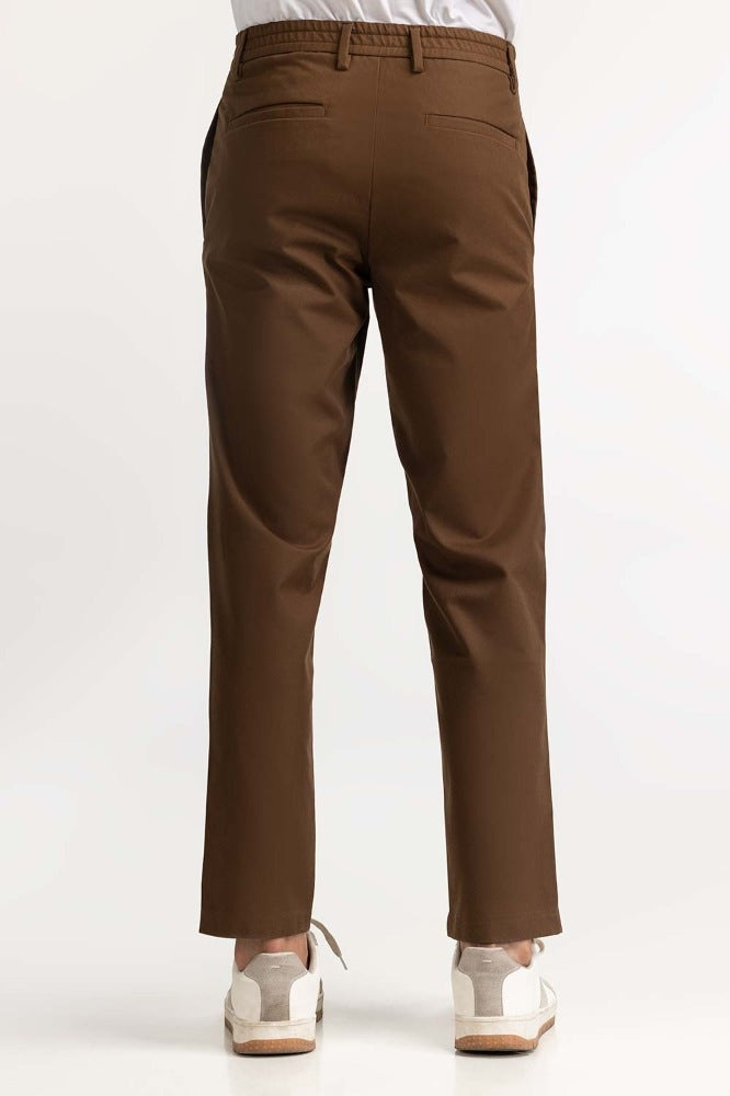 Brown Khaki Pant MNTRKHWS23002D