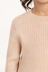 Toddler Girl Brown Ribbed Knit Legging 224-616-304