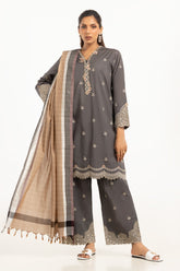 Cambric Embroidered Co-Ord Set IPST-44605