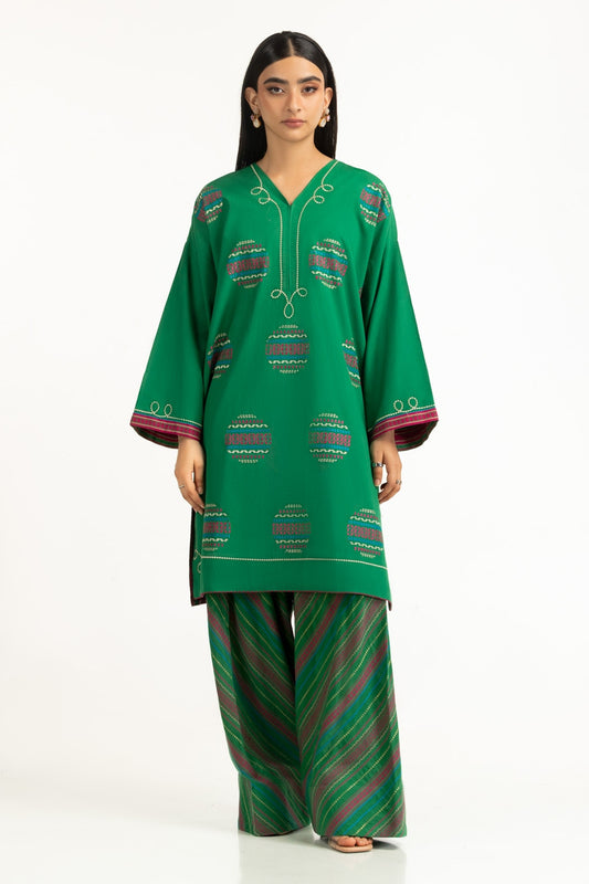 Cambric Embroidered Shirt And Trouser IPST-44385