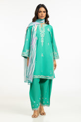 Cambric Embroidered Shirt And Trouser IPST-44603