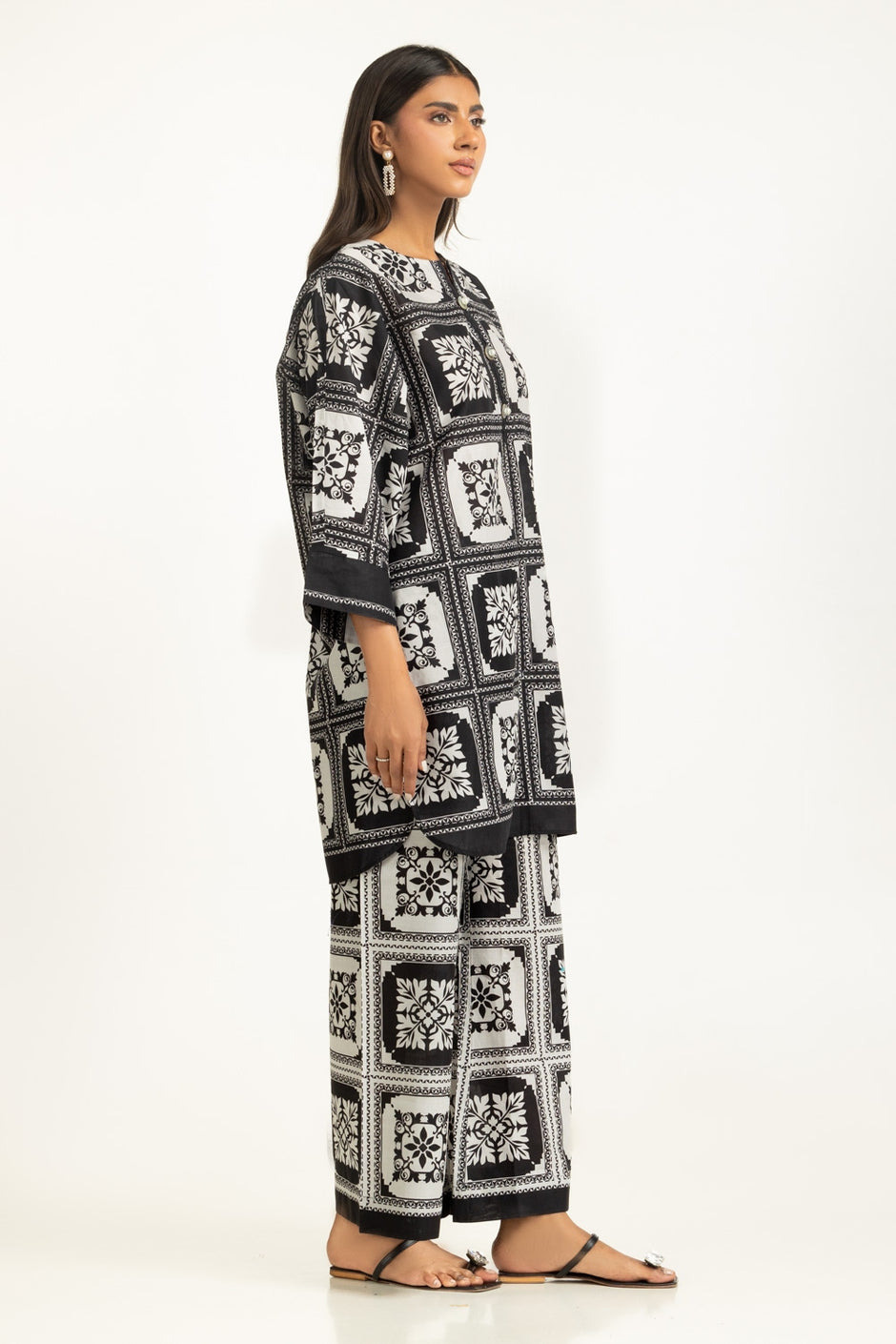 Cambric Printed Co-Ord Set