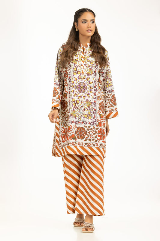 Cambric Printed Co-Ord Set IPST-55005