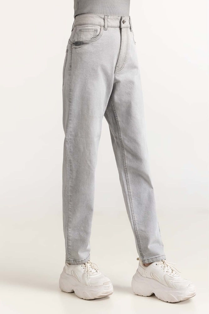 Charchoal Basic Denim Jeans WM-JNS-Ws23-001
