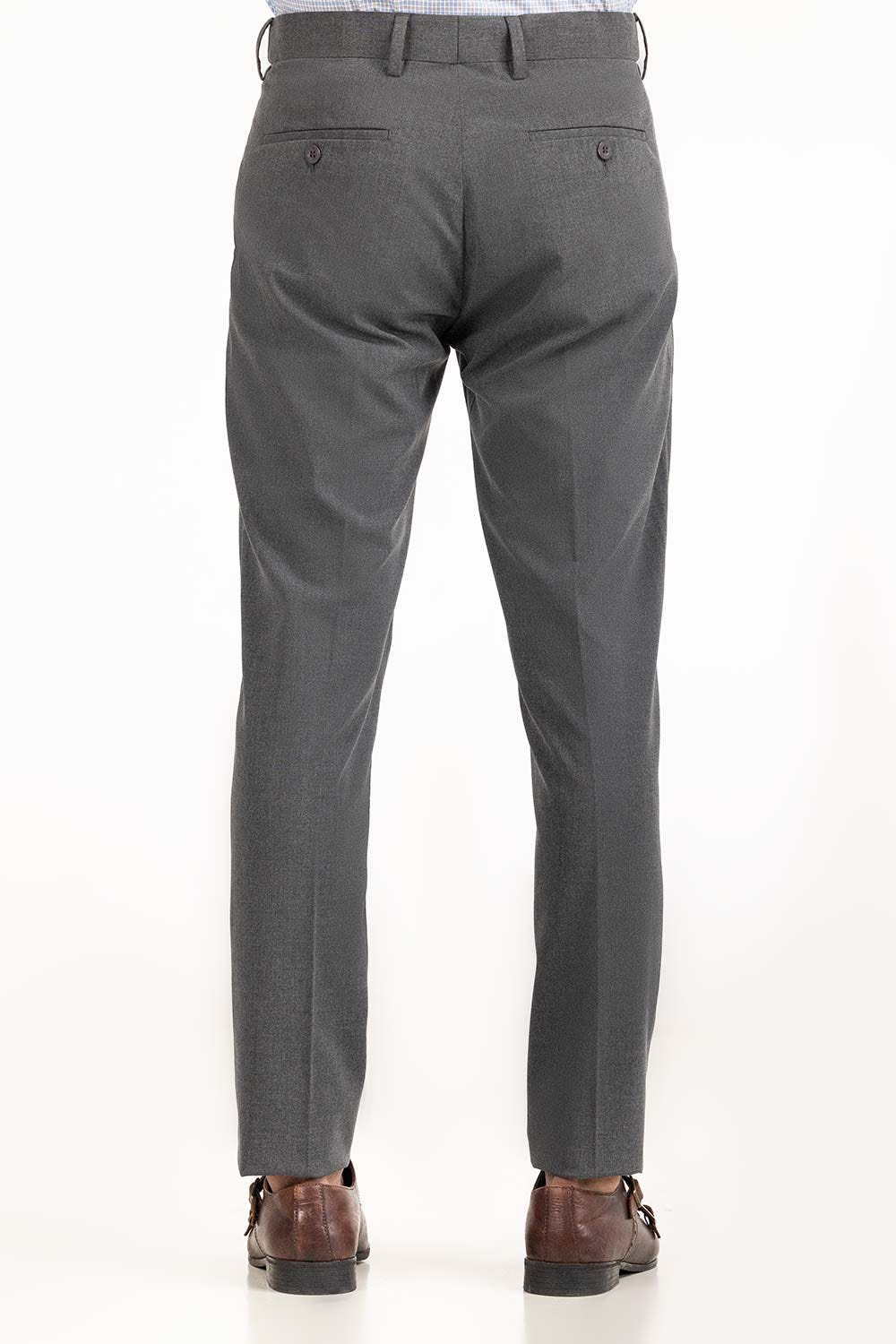Charcoal Basic Dress Pant MN-TR-FM23-007