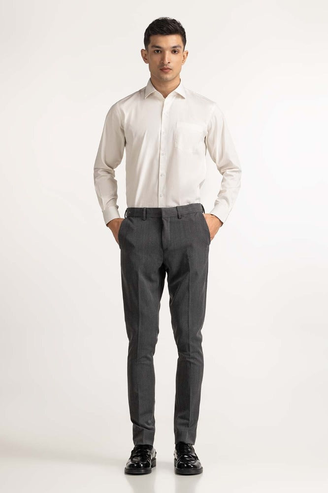 Charcoal Basic Dress Pant MN-TR-FM23-018