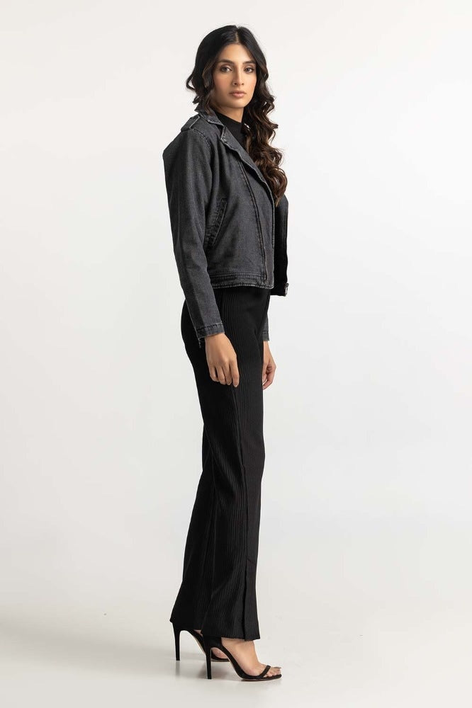 Charcoal Basic Jacket WS-JKT-WS23-103