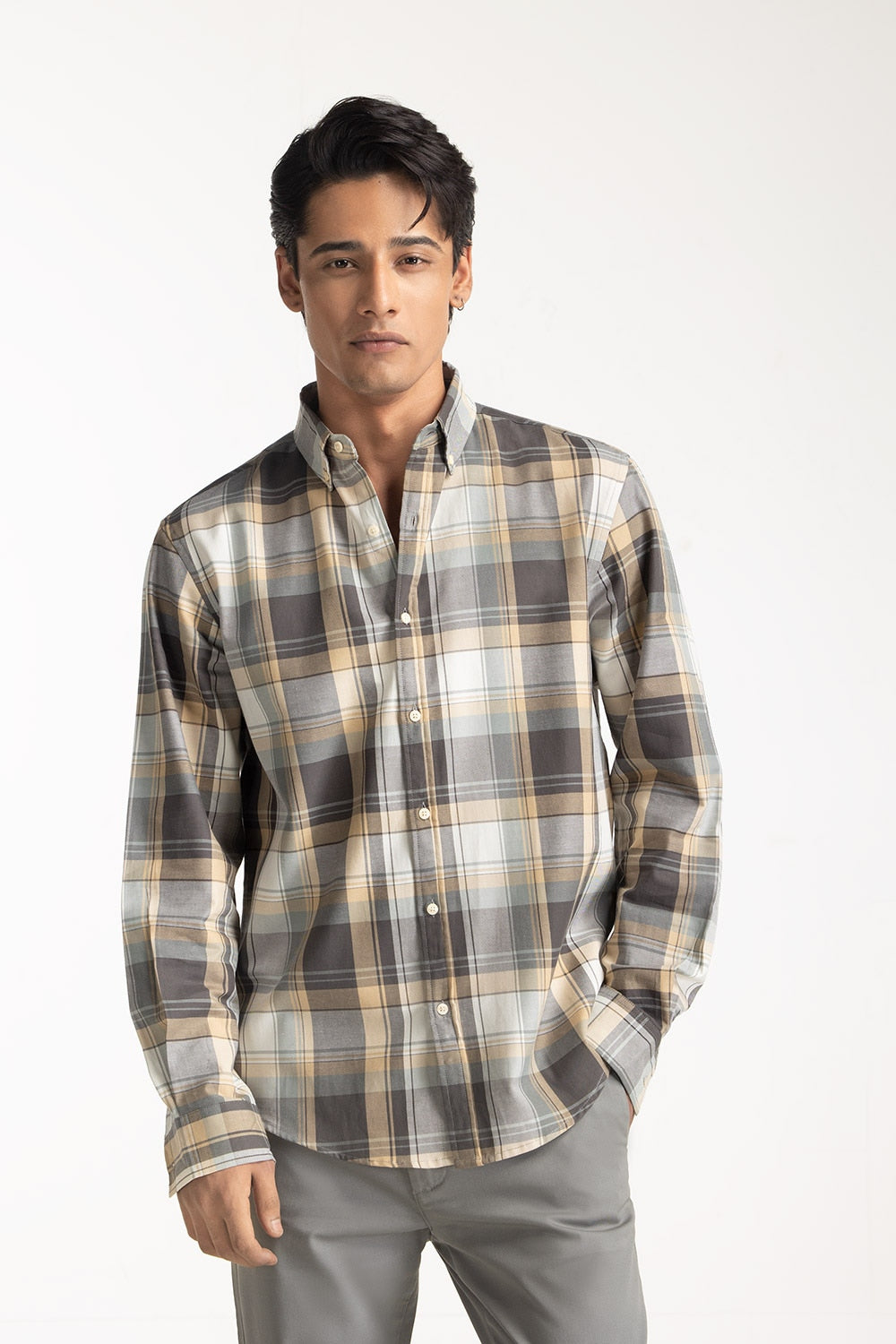 Checkered Casual Shirt MN-CS-WS24-006