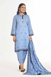 3 Piece Unstitched Lawn Jacquard Suit CLF-42033
