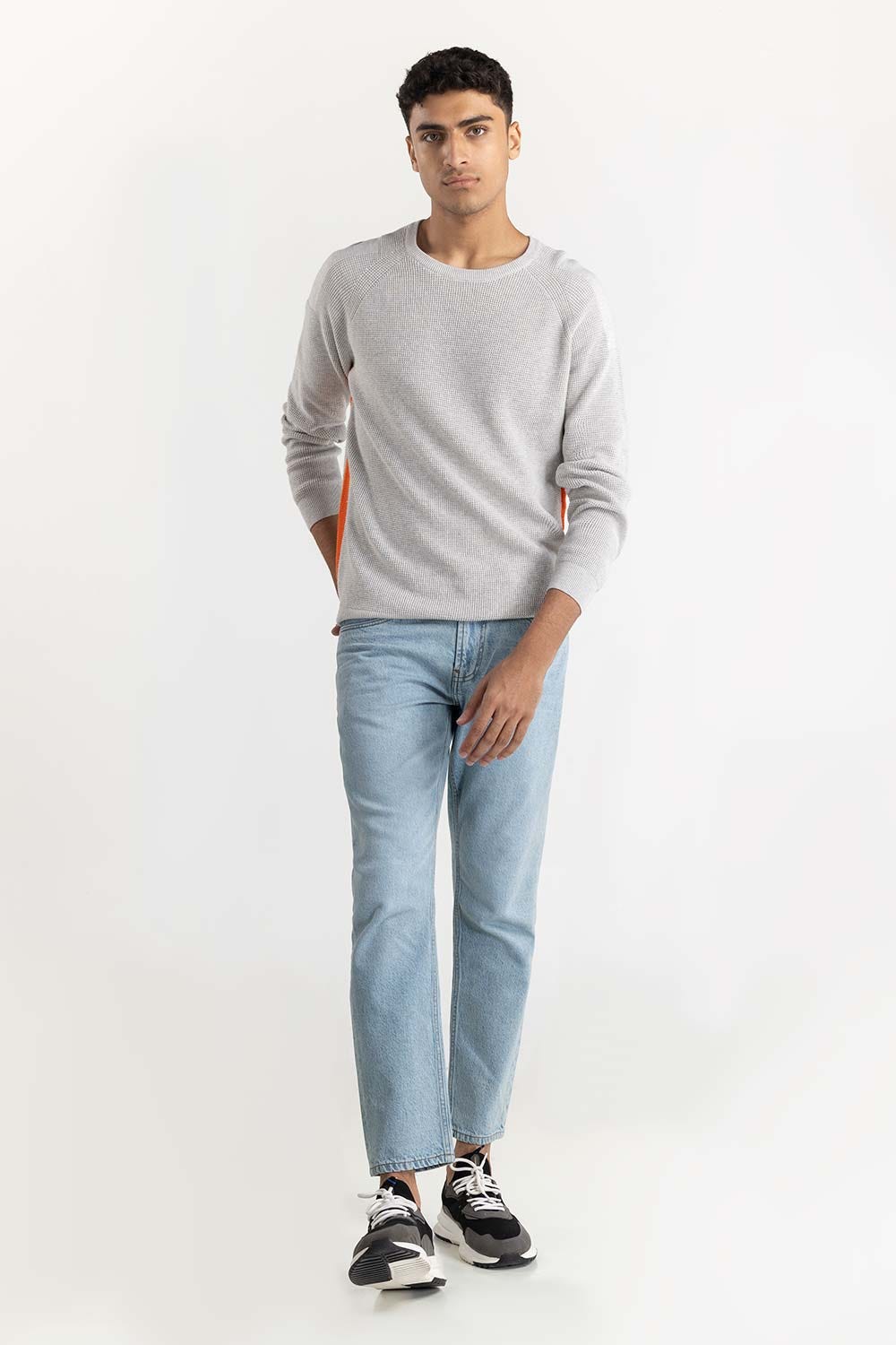 Color Block Sweater 224-111-017 A