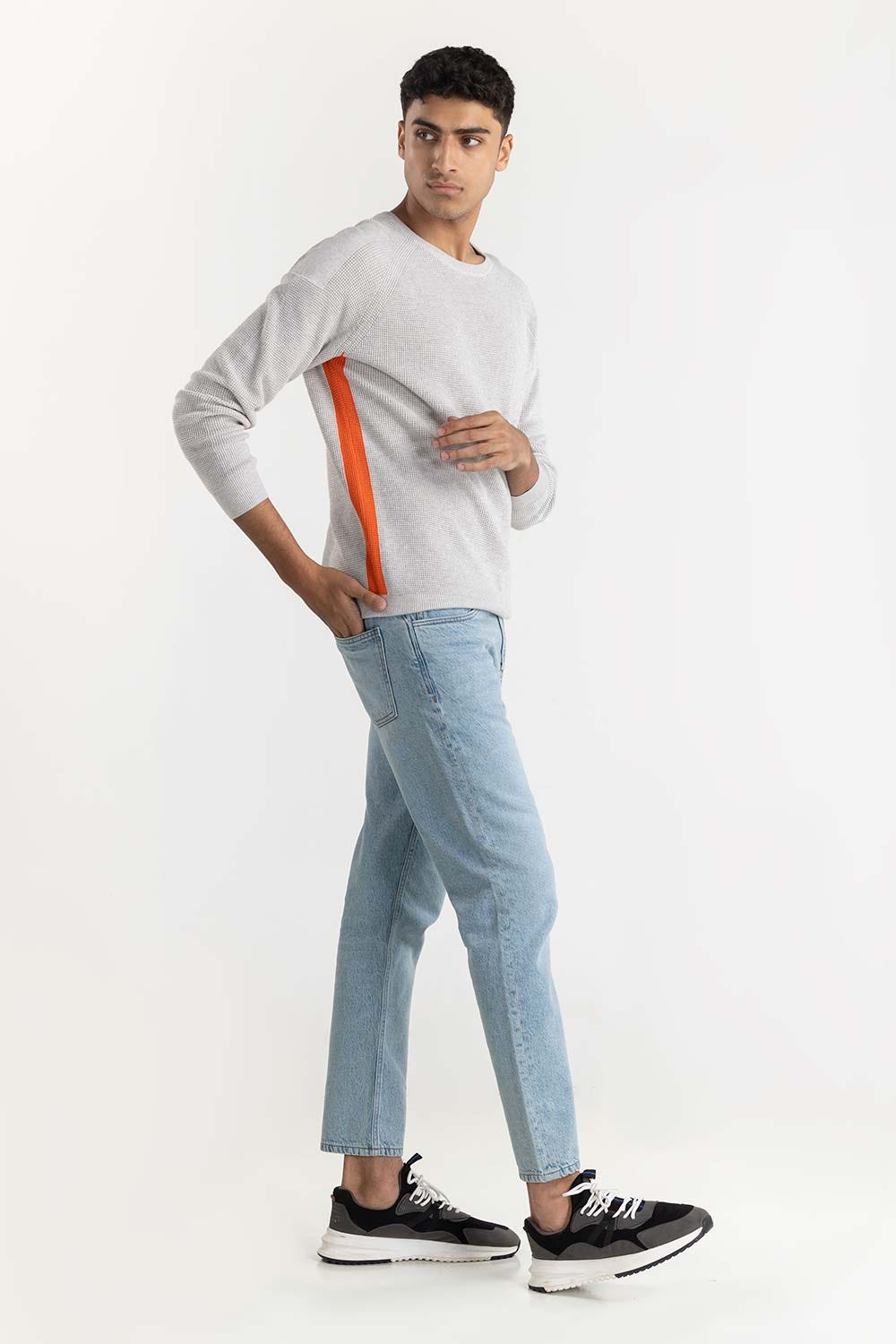 Color Block Sweater 224-111-017 A