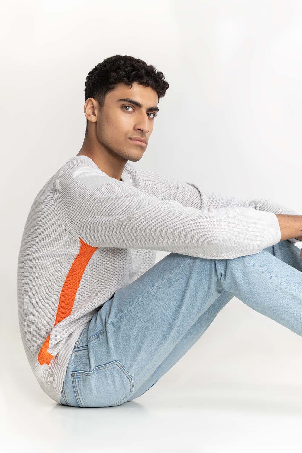 Color Block Sweater 224-111-017 A