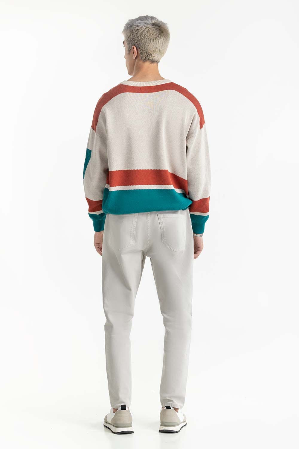 Color Block Sweater 224-111-030