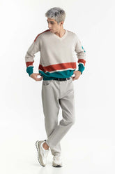 Color Block Sweater 224-111-030