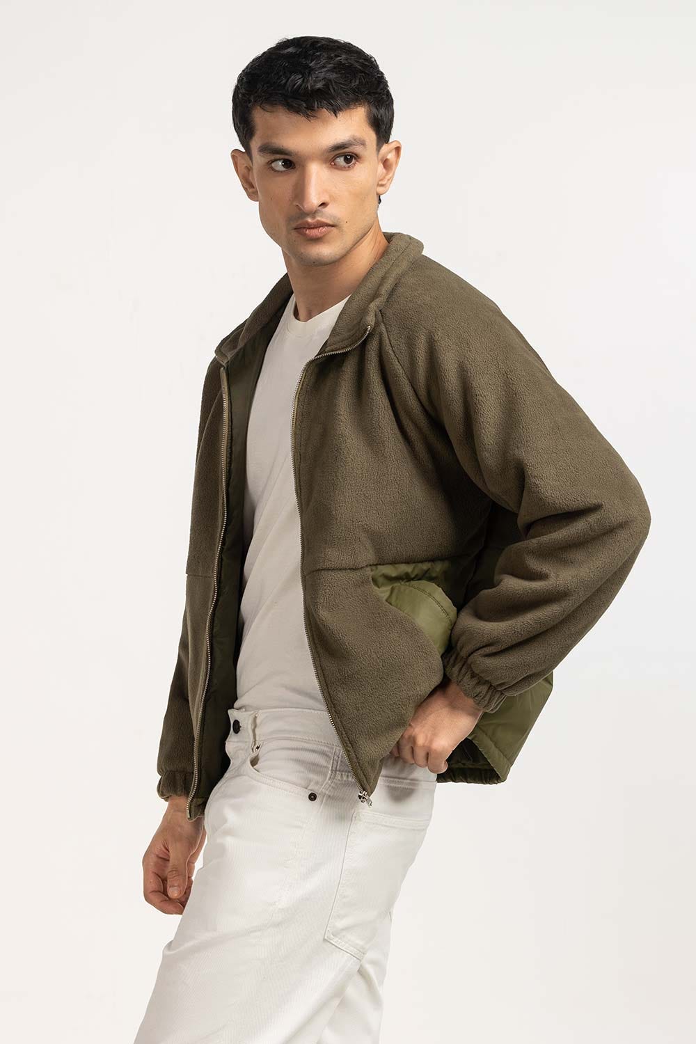 Contrast Polar Fleeve Jacket MN-JKT-WS24-024