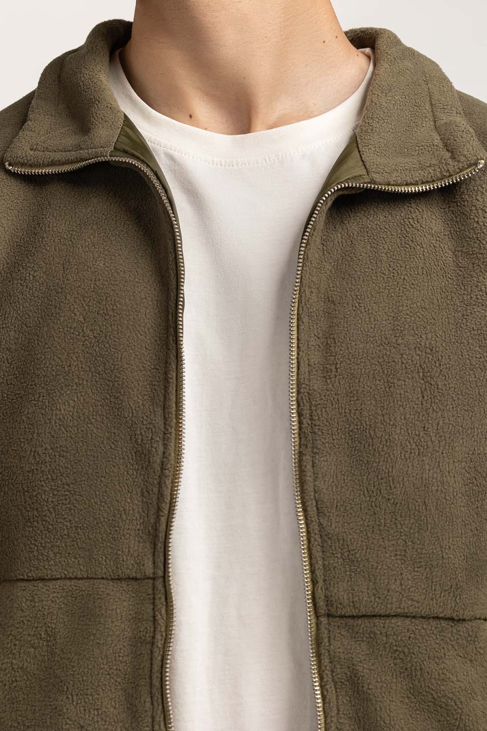 Contrast Polar Fleeve Jacket MN-JKT-WS24-024